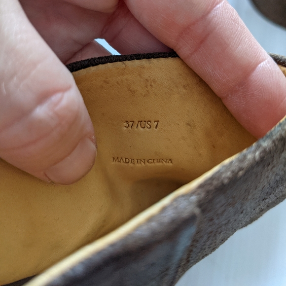 RAG and BONE Newbury brown leather heeled ankle boots women's size 7 - Picture 7 of 12